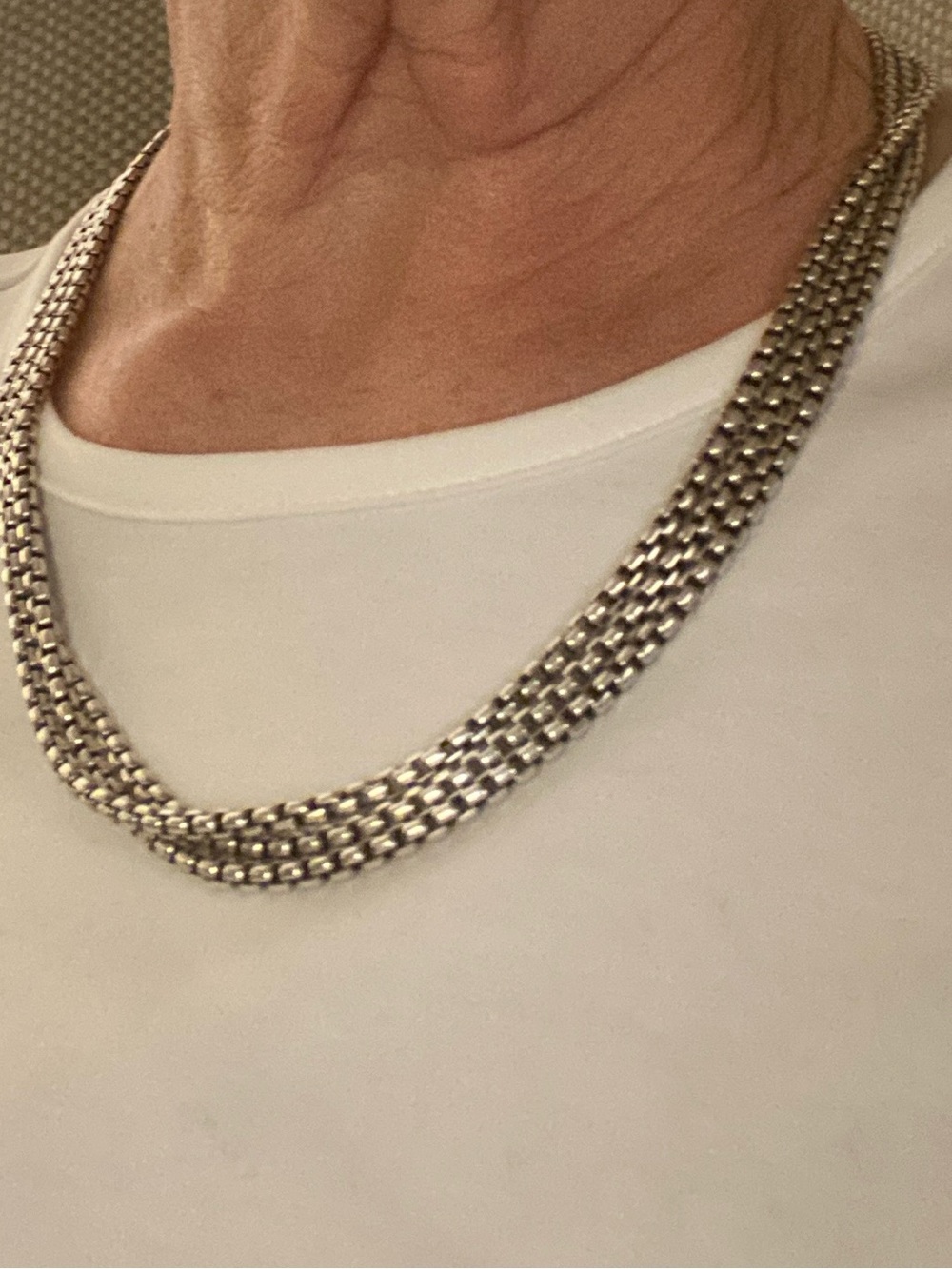 David Yurman • 72” • Box Chain • Sterling